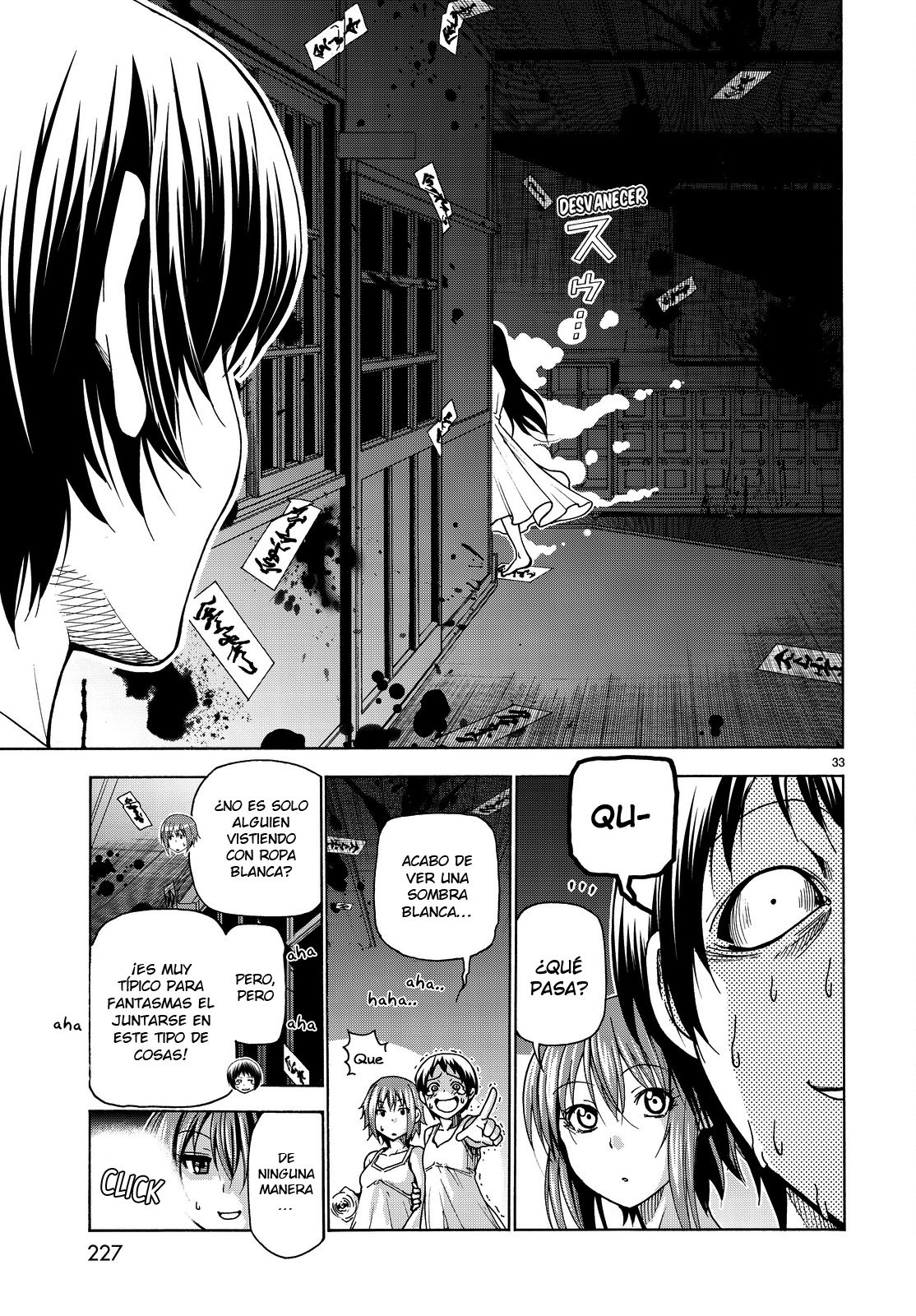 Grand Blue Capitulo 33: Cámping escolar para adutos página 34