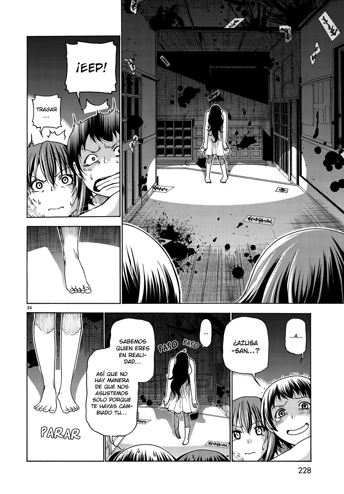Grand Blue Capitulo 33: Cámping escolar para adutos página 35
