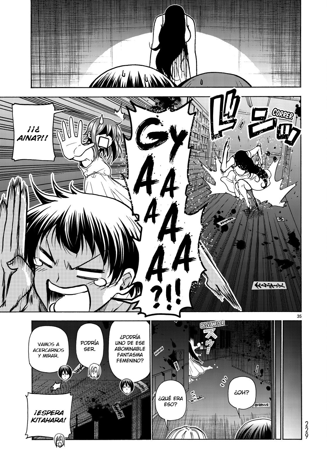 Grand Blue Capitulo 33: Cámping escolar para adutos página 36