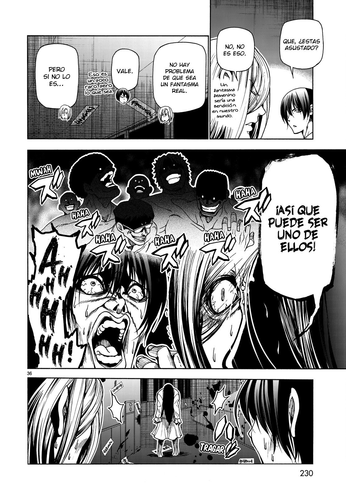 Grand Blue Capitulo 33: Cámping escolar para adutos página 37