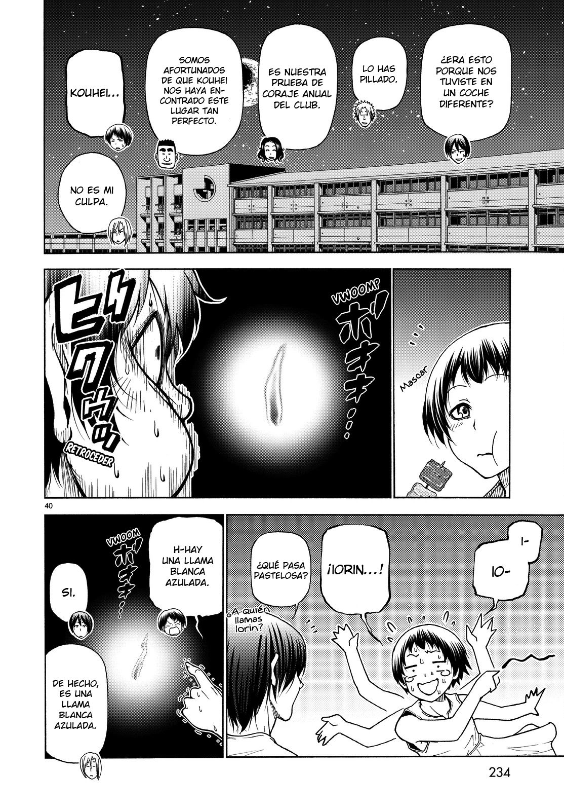 Grand Blue Capitulo 33: Cámping escolar para adutos página 41