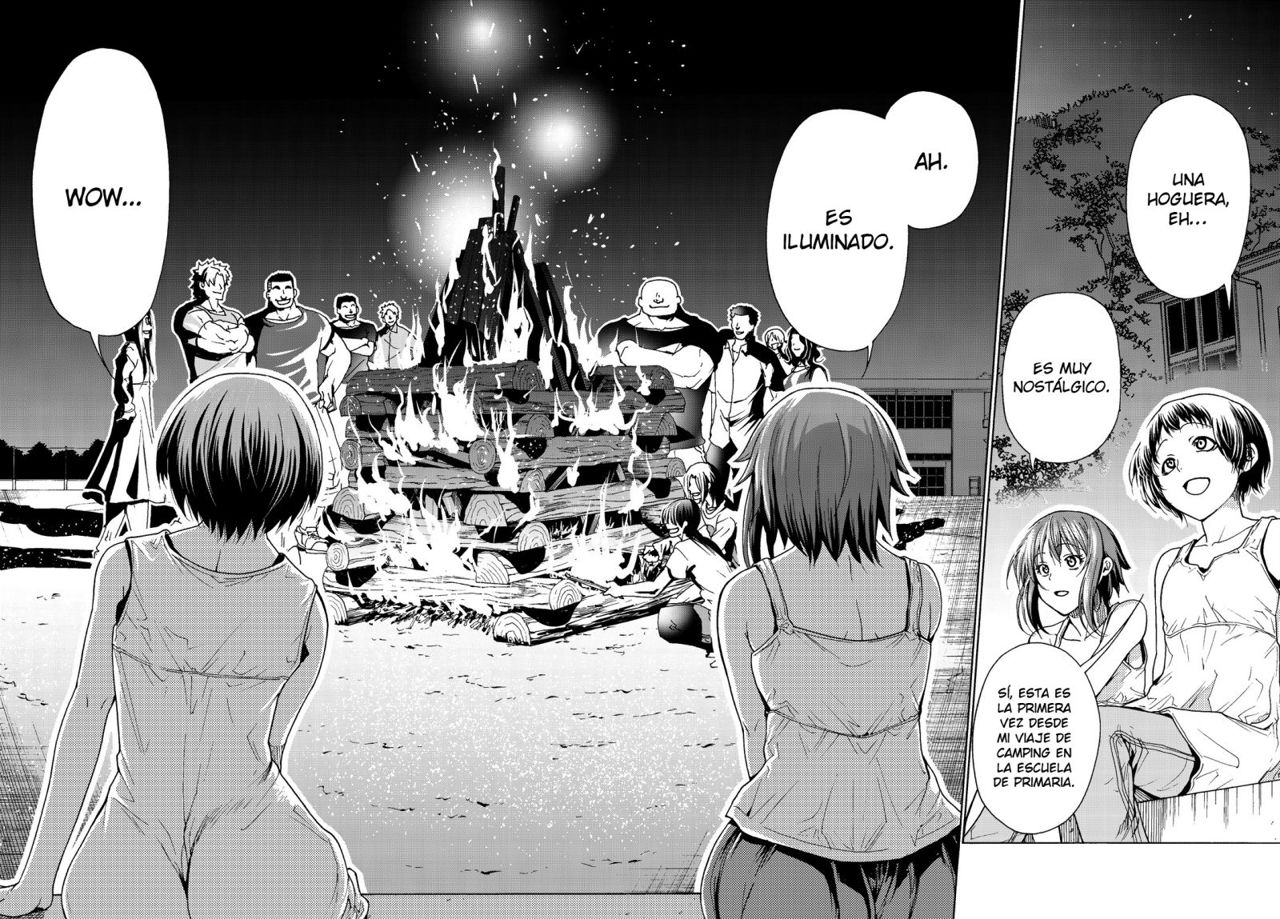 Grand Blue Capitulo 33: Cámping escolar para adutos página 43
