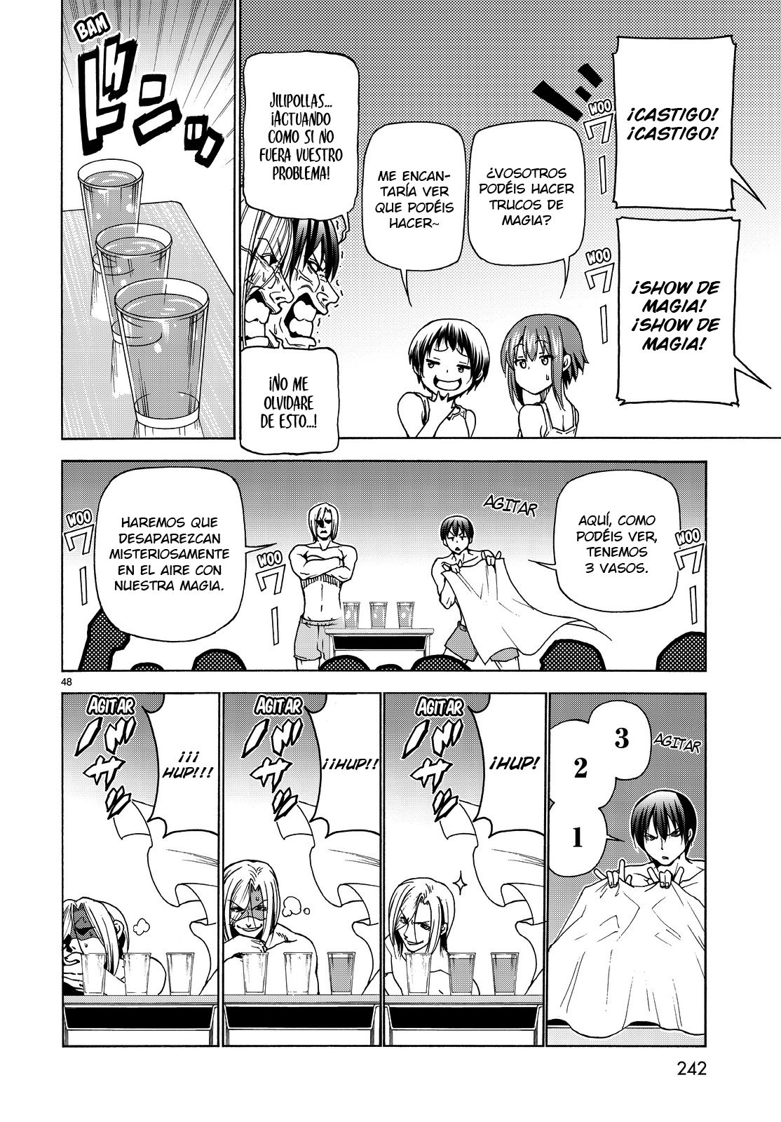 Grand Blue Capitulo 33: Cámping escolar para adutos página 48