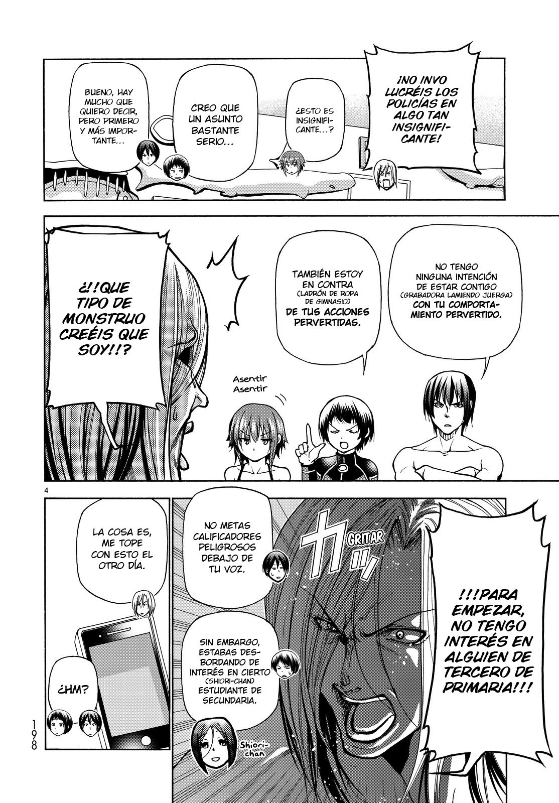 Grand Blue Capitulo 33: Cámping escolar para adutos página 5