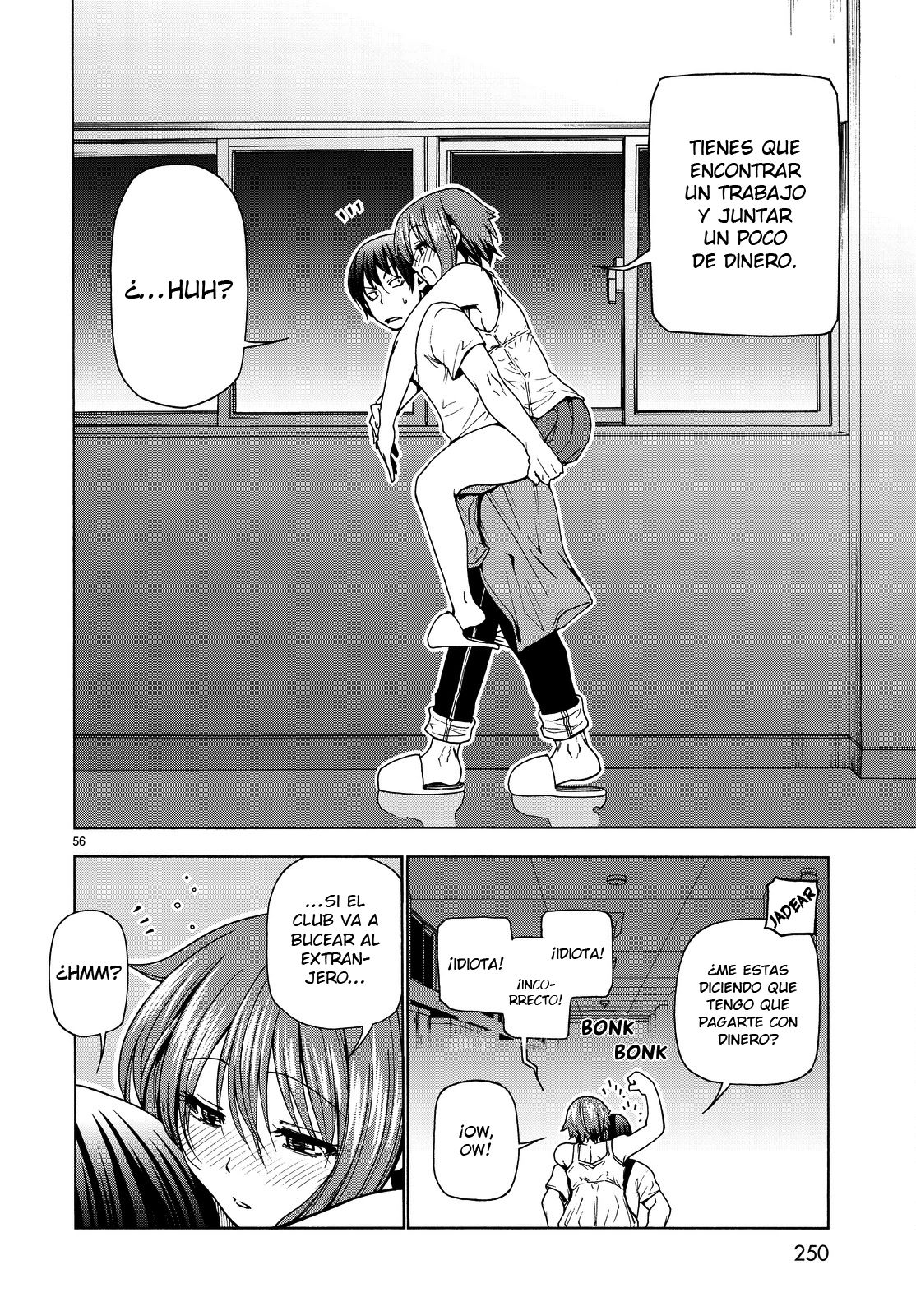 Grand Blue Capitulo 33: Cámping escolar para adutos página 56