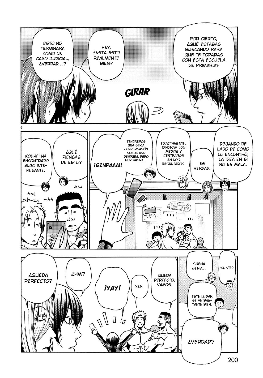 Grand Blue Capitulo 33: Cámping escolar para adutos página 7