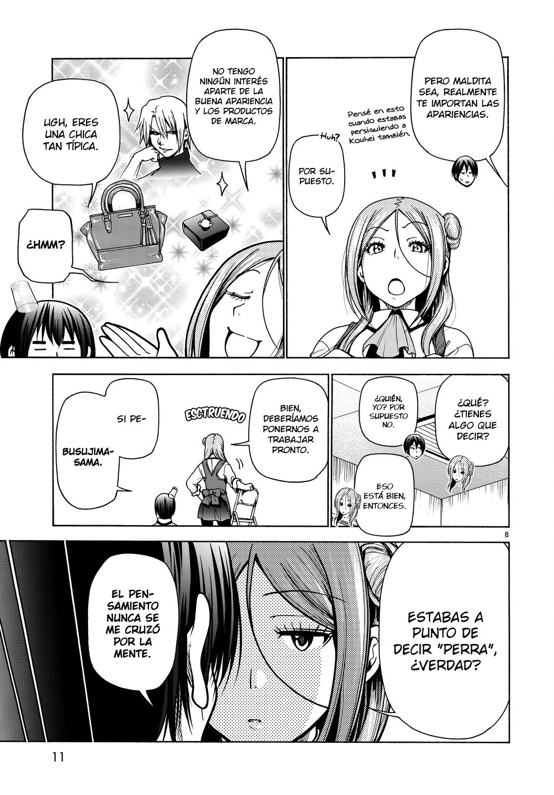 Grand Blue Capitulo 34: Compañeros de trabajo página 10