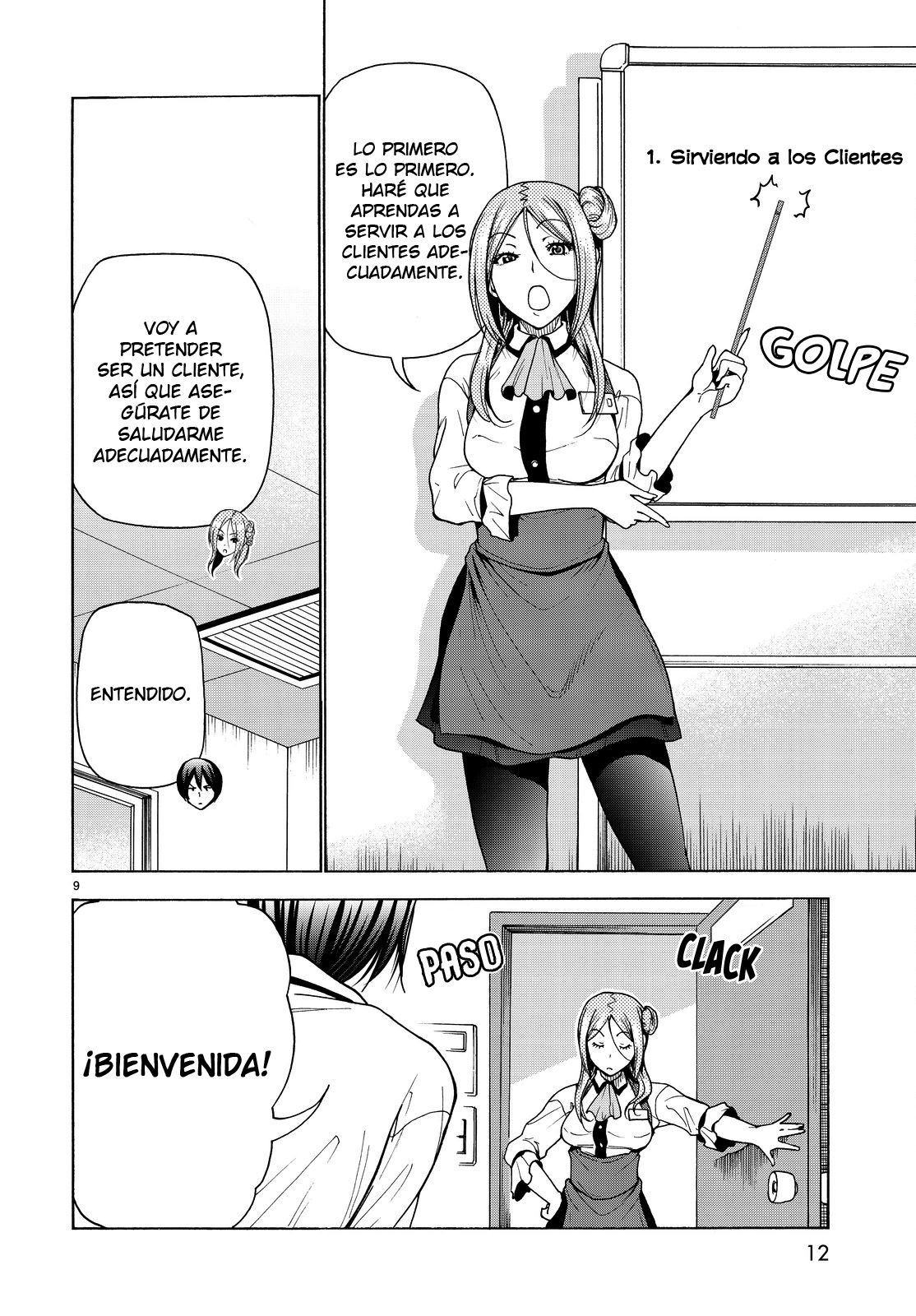 Grand Blue Capitulo 34: Compañeros de trabajo página 11