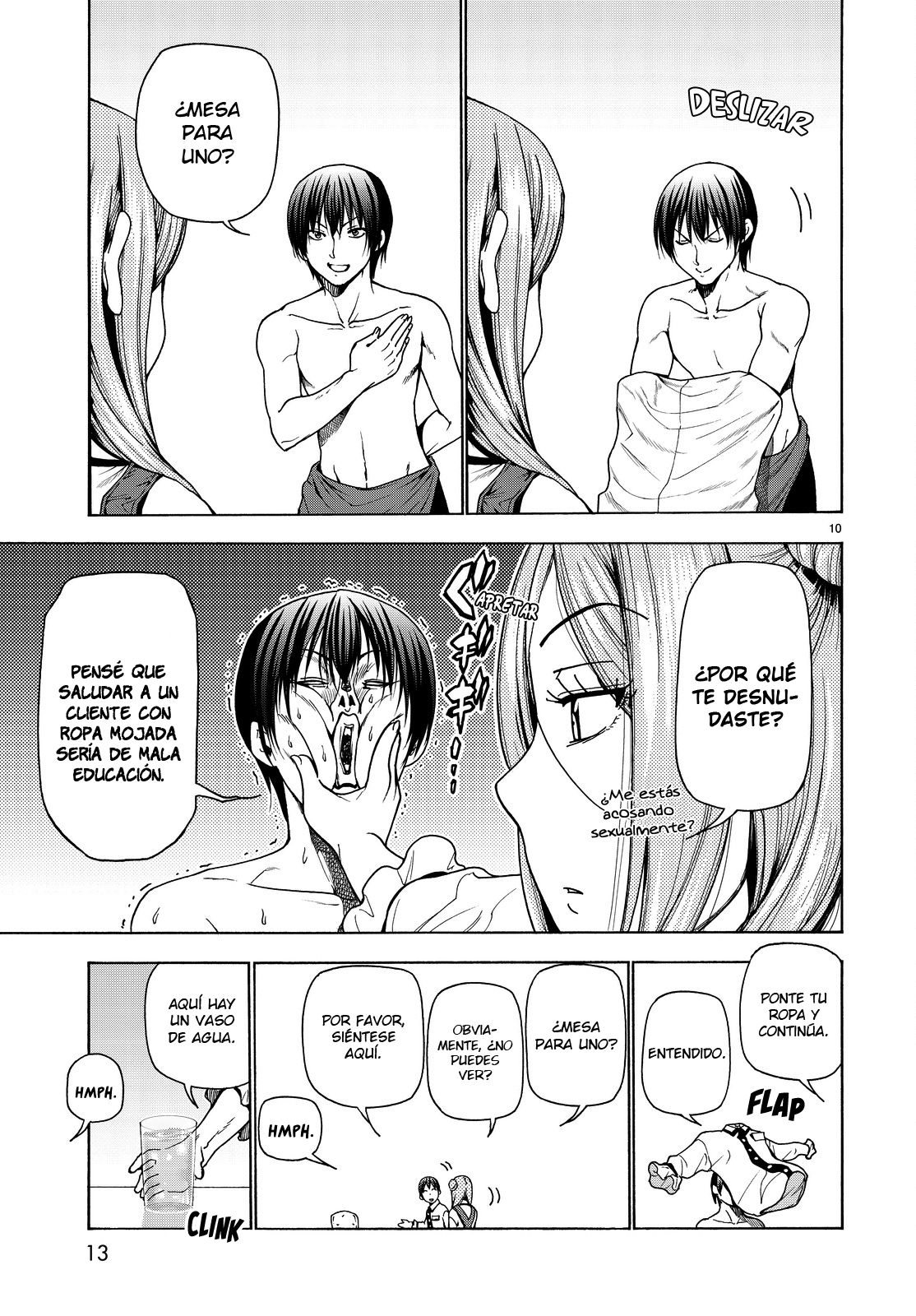 Grand Blue Capitulo 34: Compañeros de trabajo página 12