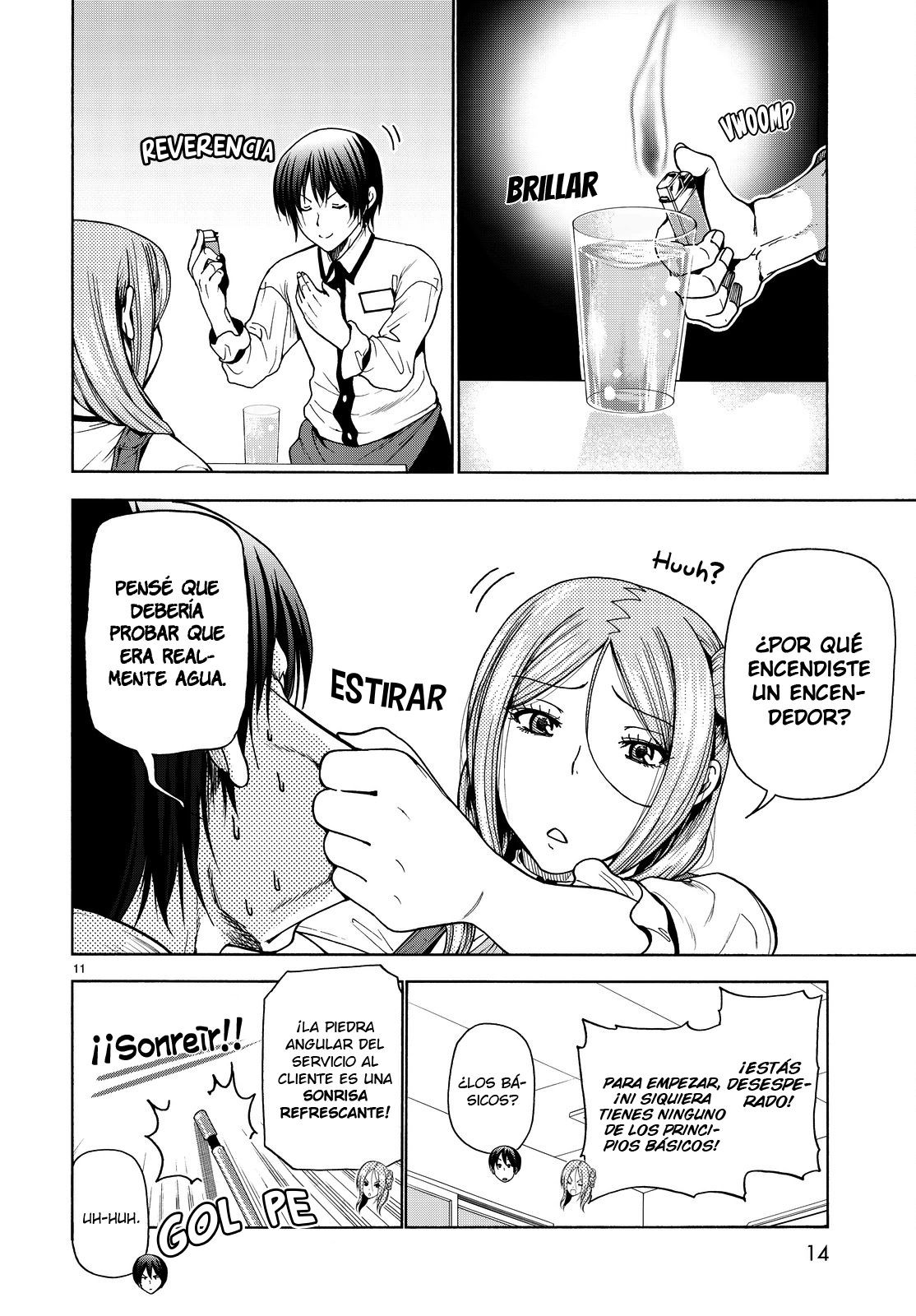 Grand Blue Capitulo 34: Compañeros de trabajo página 13