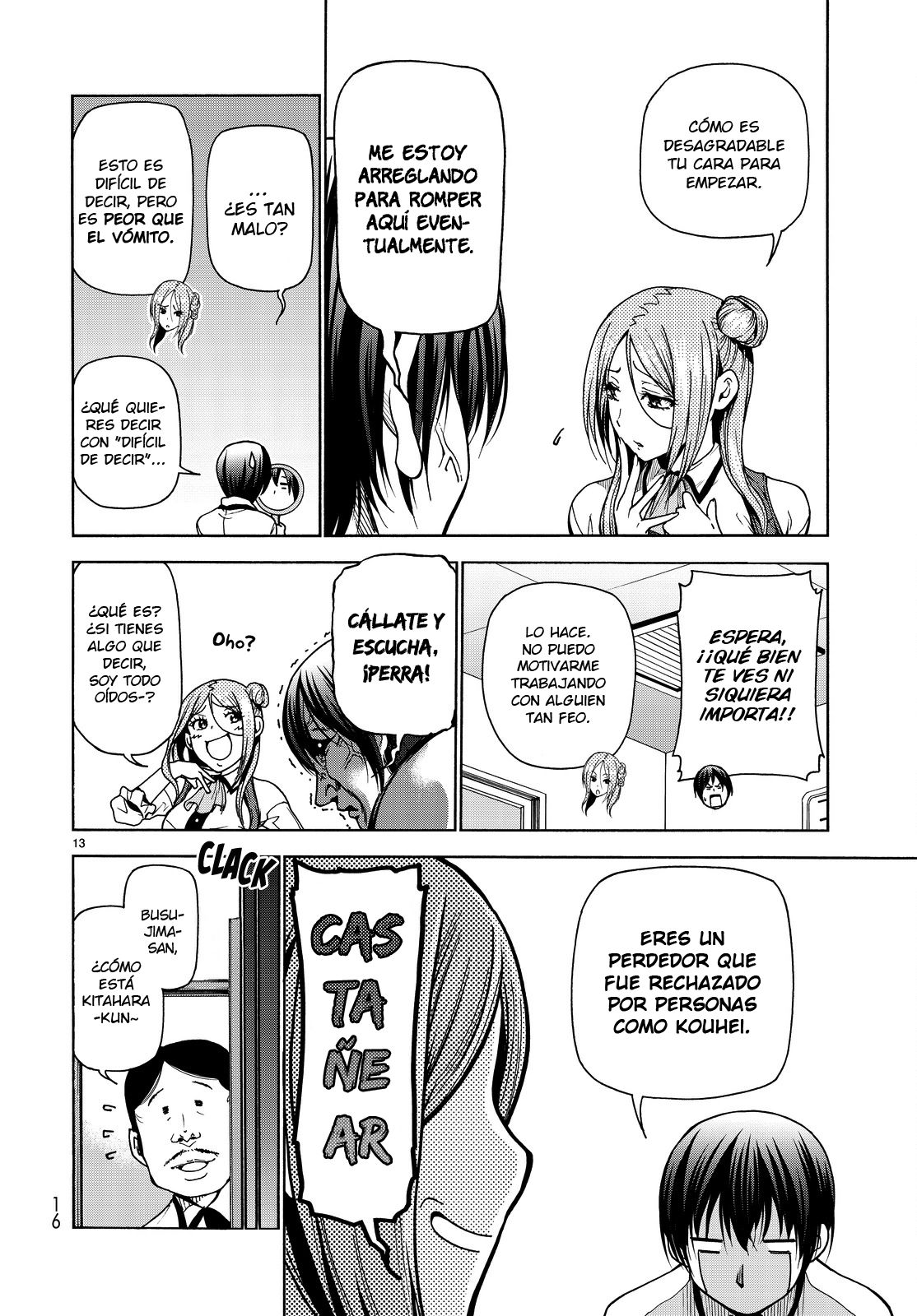 Grand Blue Capitulo 34: Compañeros de trabajo página 15