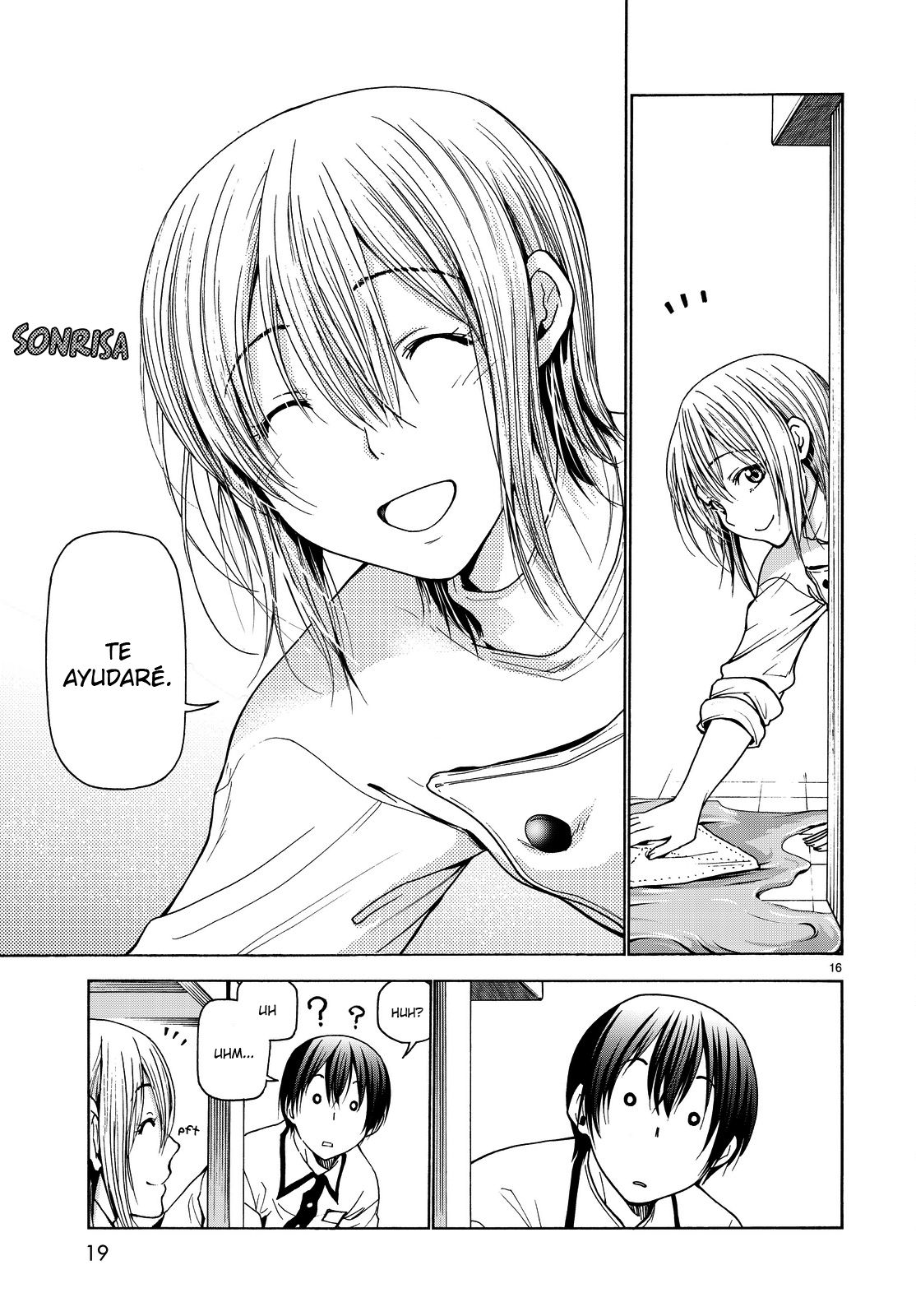 Grand Blue Capitulo 34: Compañeros de trabajo página 18