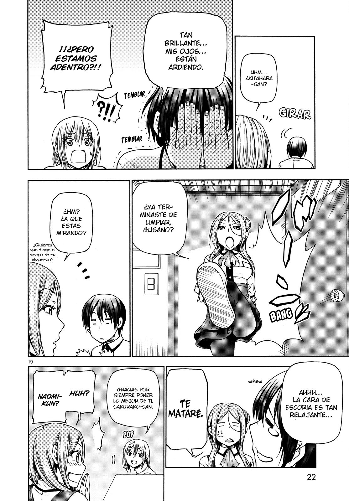 Grand Blue Capitulo 34: Compañeros de trabajo página 21