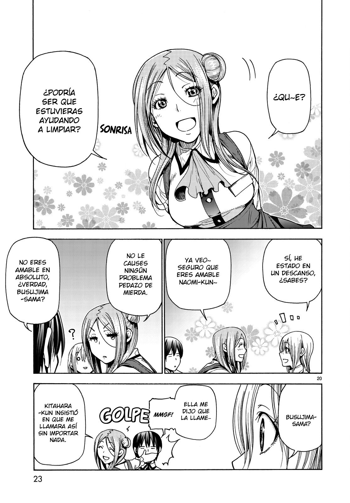 Grand Blue Capitulo 34: Compañeros de trabajo página 22