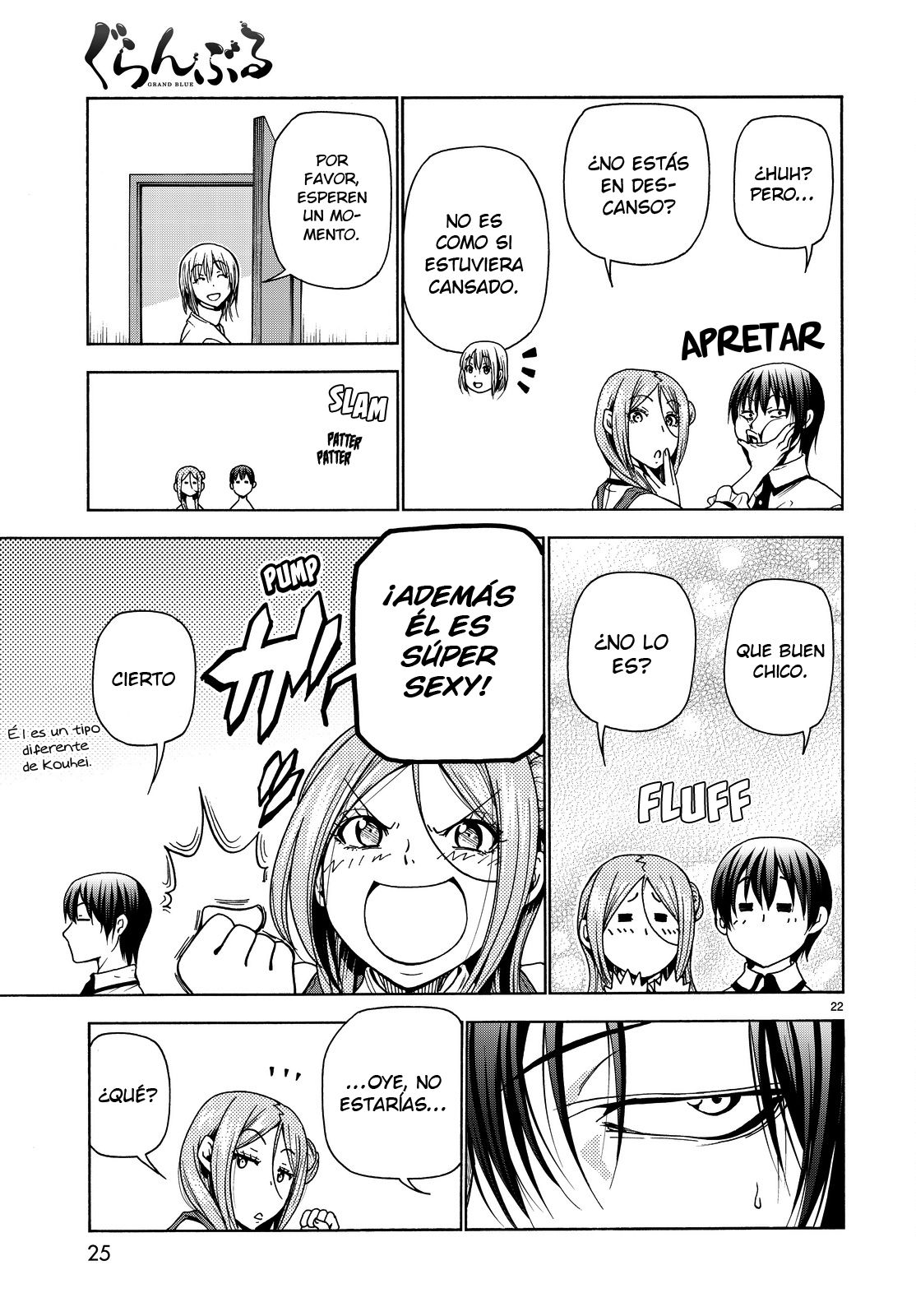 Grand Blue Capitulo 34: Compañeros de trabajo página 24