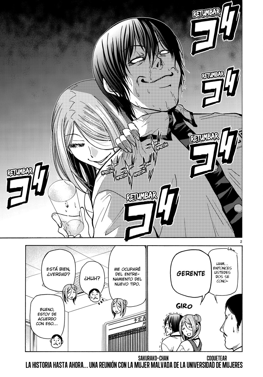 Grand Blue Capitulo 34: Compañeros de trabajo página 4