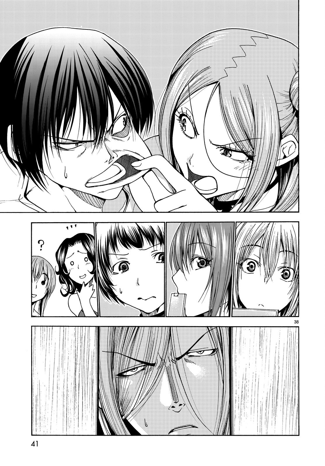 Grand Blue Capitulo 34: Compañeros de trabajo página 40