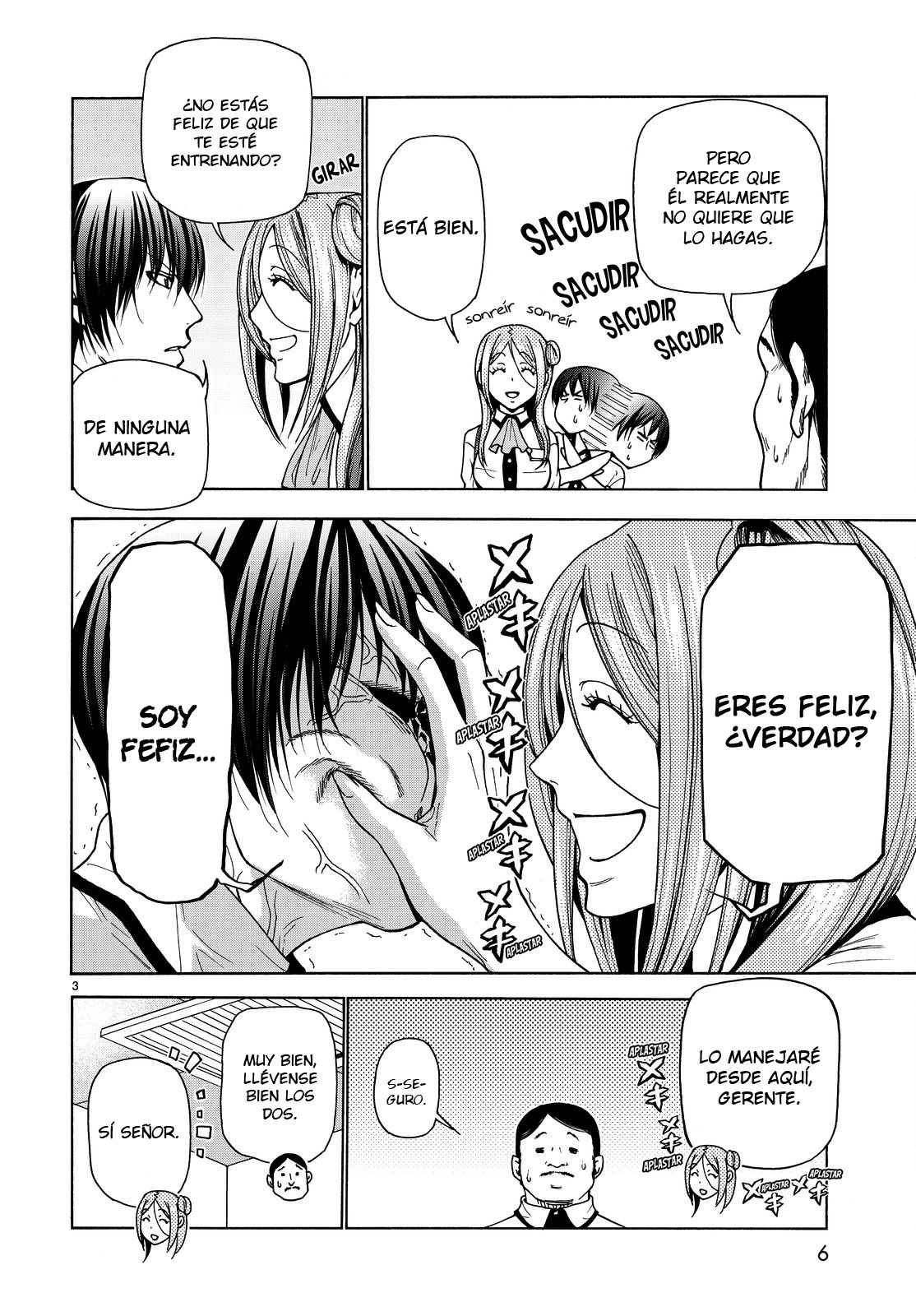 Grand Blue Capitulo 34: Compañeros de trabajo página 5