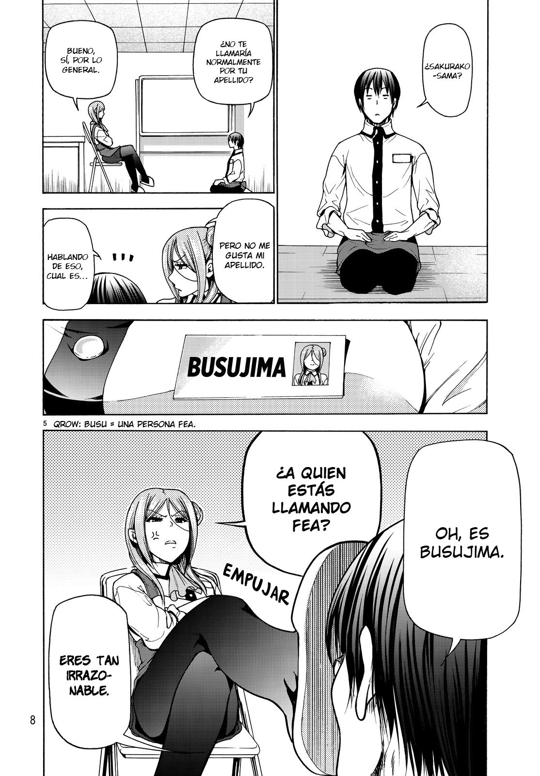 Grand Blue Capitulo 34: Compañeros de trabajo página 7