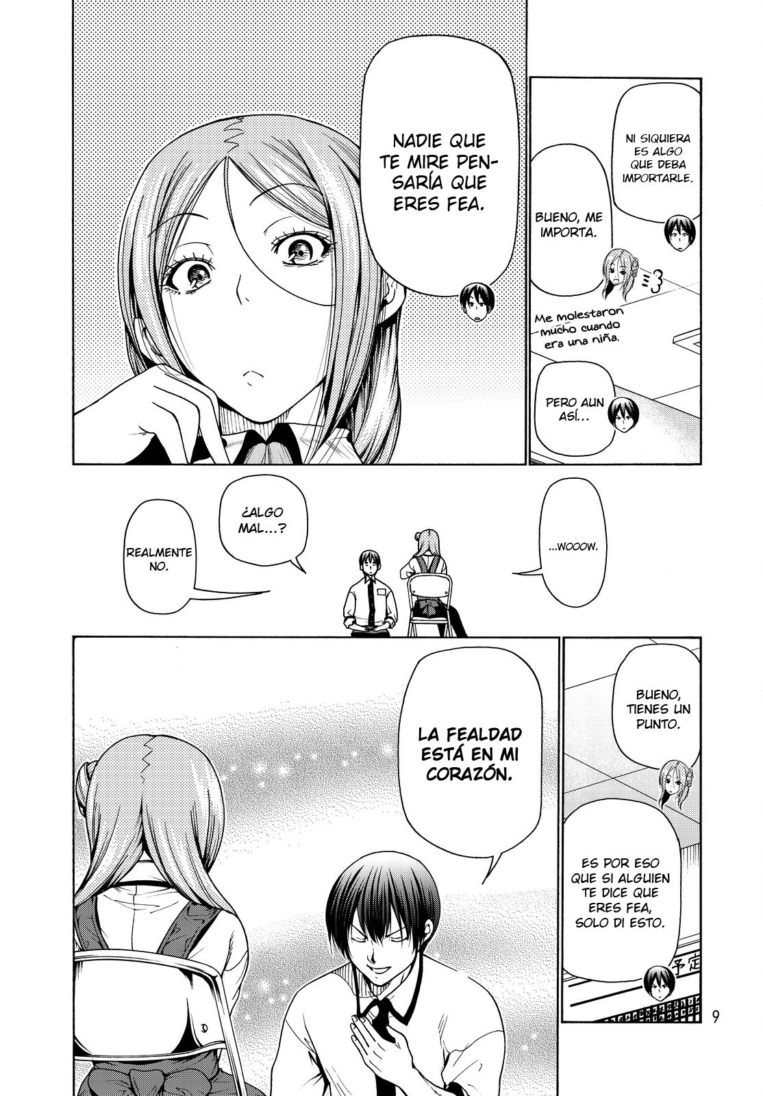 Grand Blue Capitulo 34: Compañeros de trabajo página 8