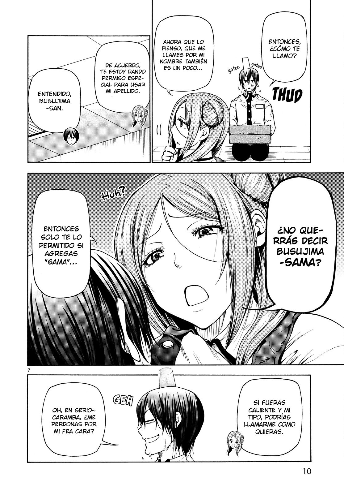 Grand Blue Capitulo 34: Compañeros de trabajo página 9