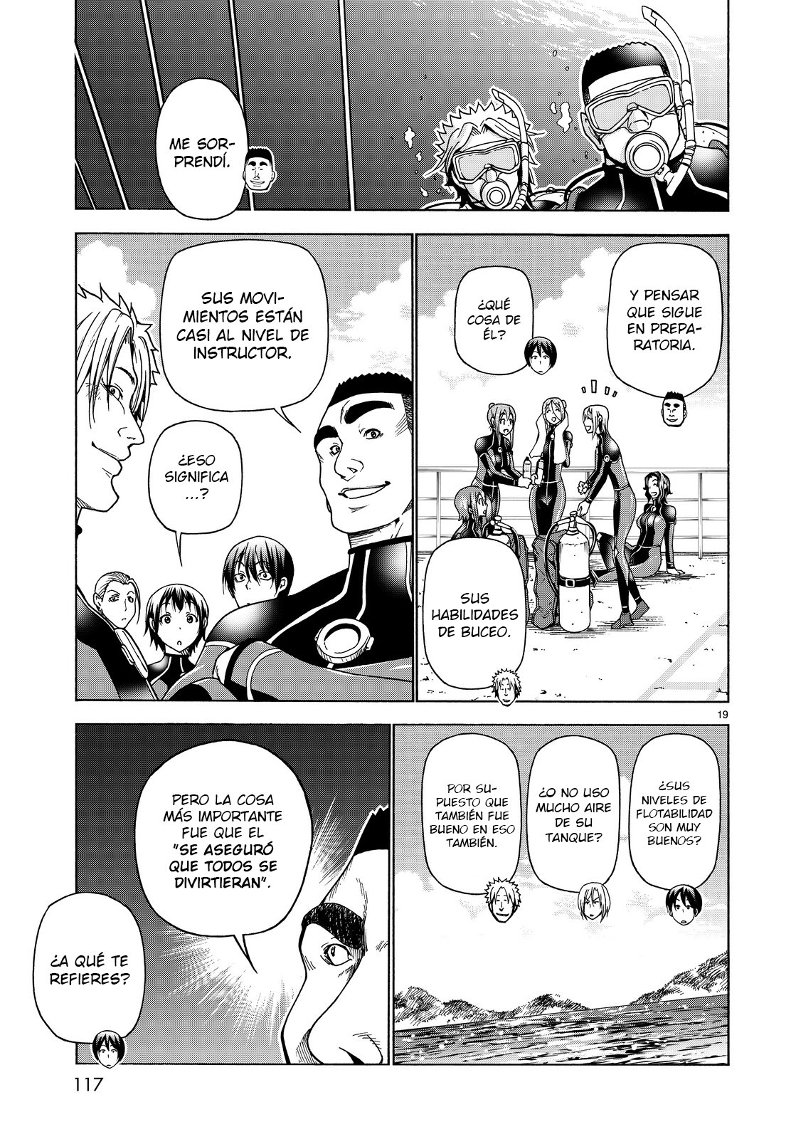 Grand Blue Capitulo 35 página 20