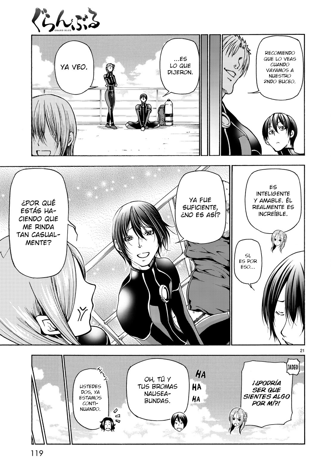 Grand Blue Capitulo 35 página 22