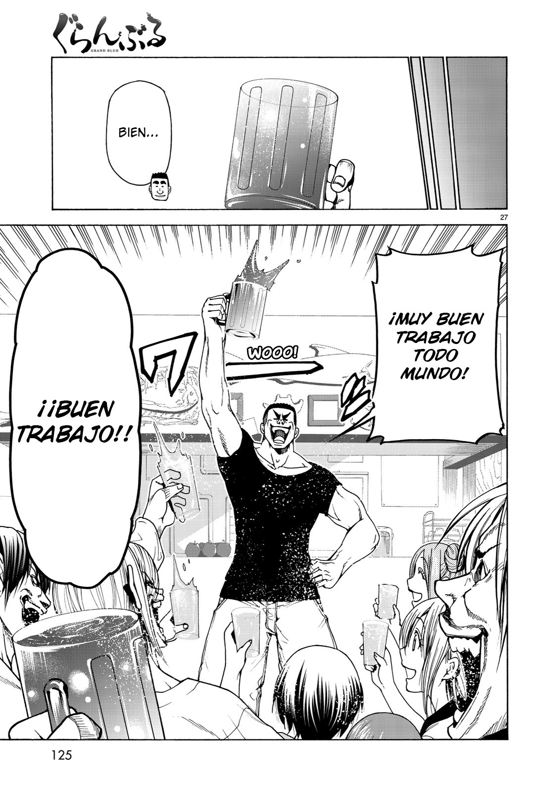 Grand Blue Capitulo 35 página 28