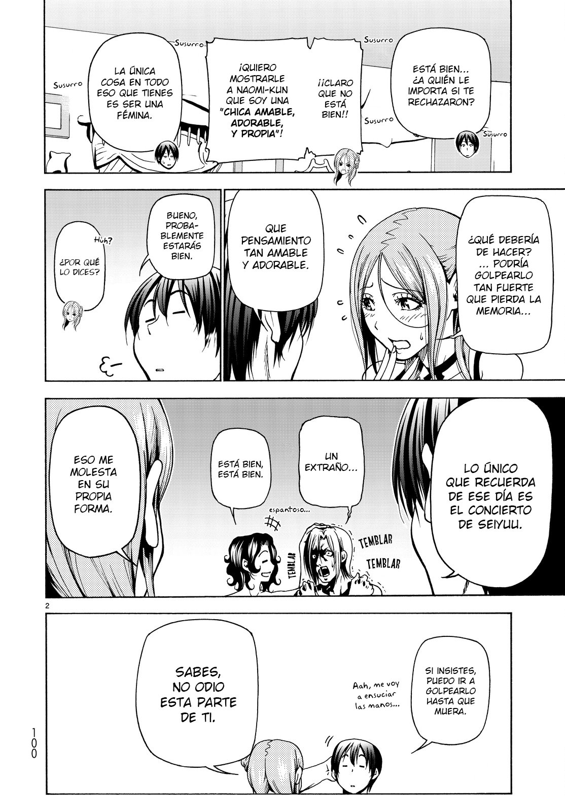 Grand Blue Capitulo 35 página 3