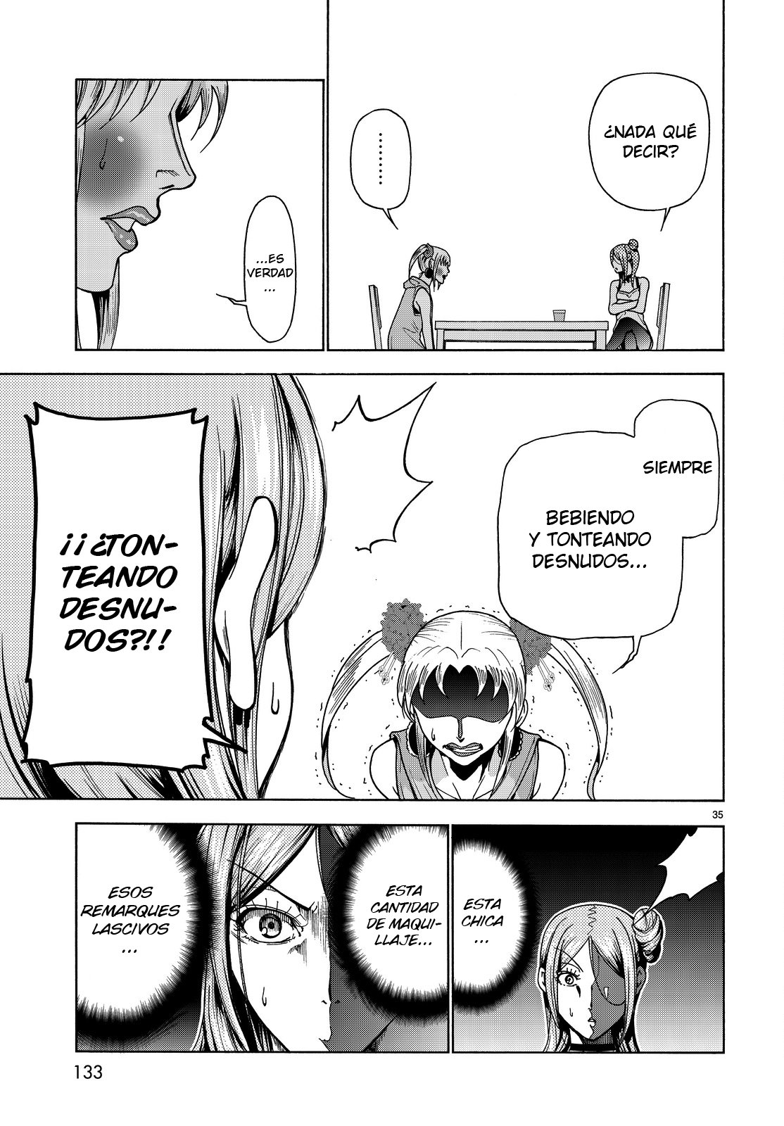 Grand Blue Capitulo 35 página 36