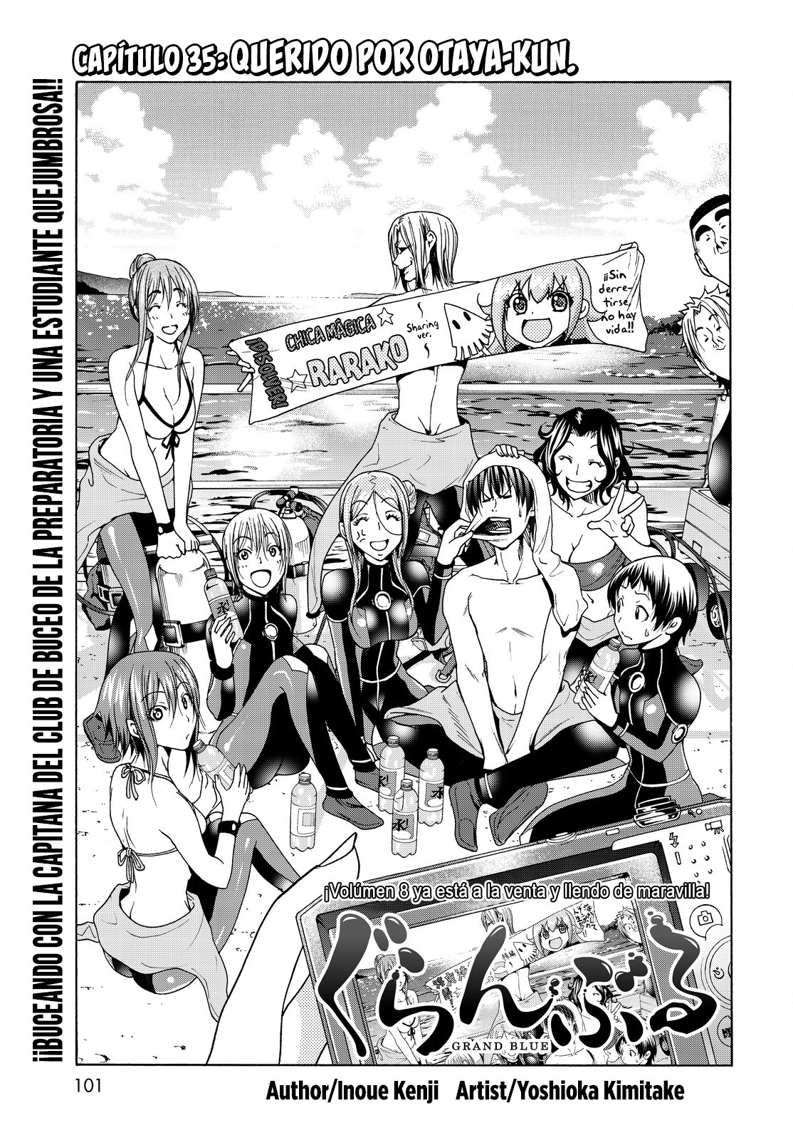 Grand Blue Capitulo 35 página 4