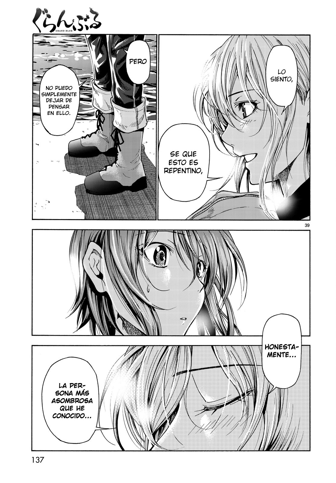 Grand Blue Capitulo 35 página 40
