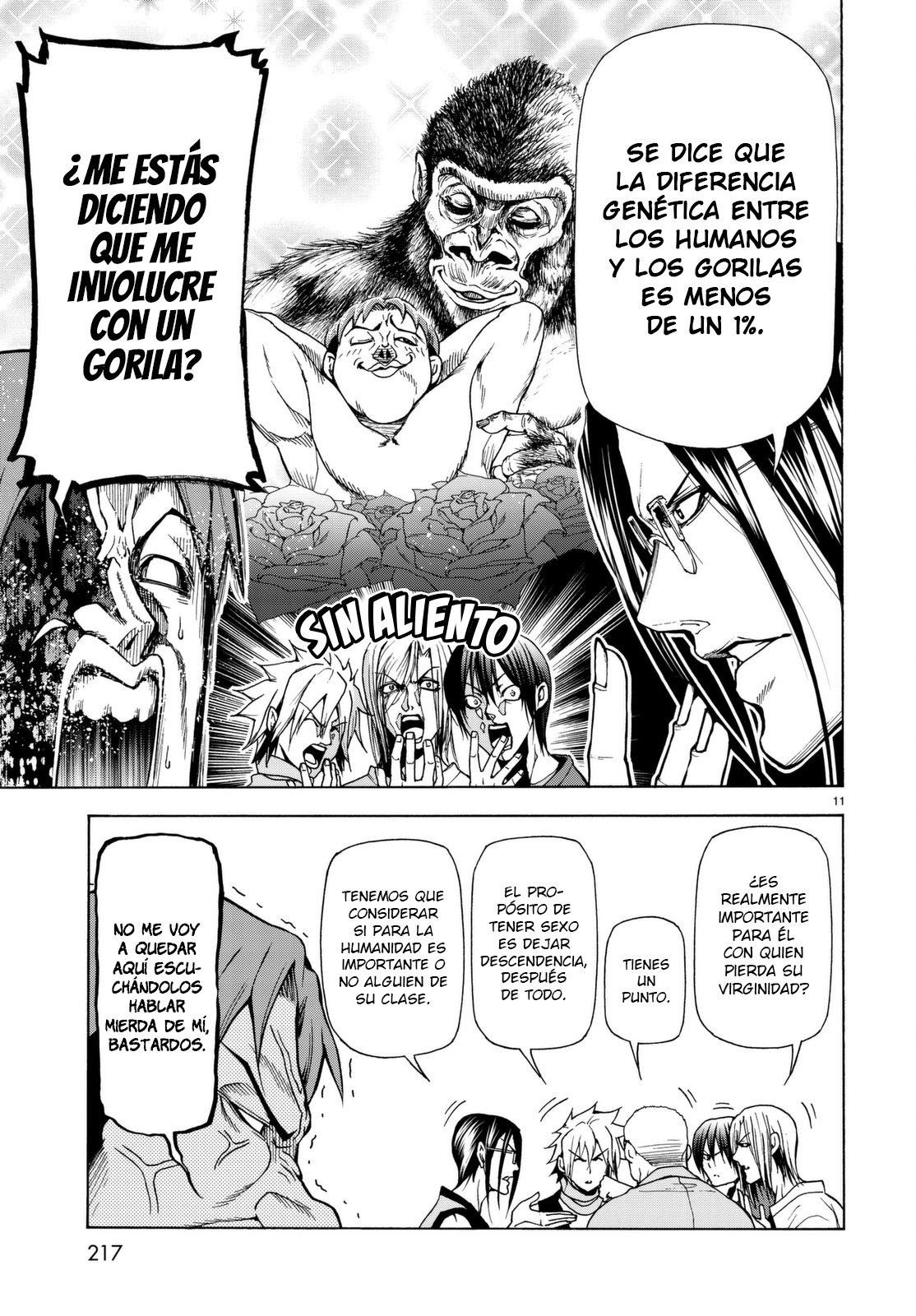 Grand Blue Capitulo 36.5: Grupo de Discusión página 12