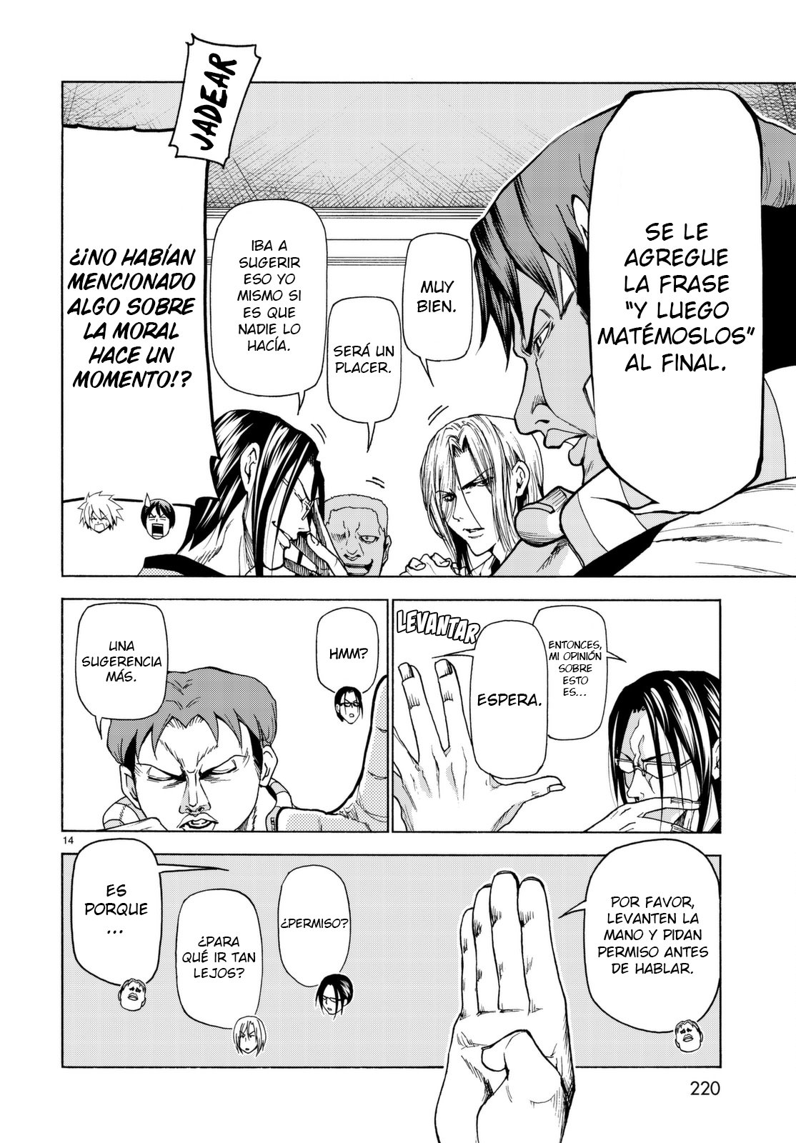 Grand Blue Capitulo 36.5: Grupo de Discusión página 15