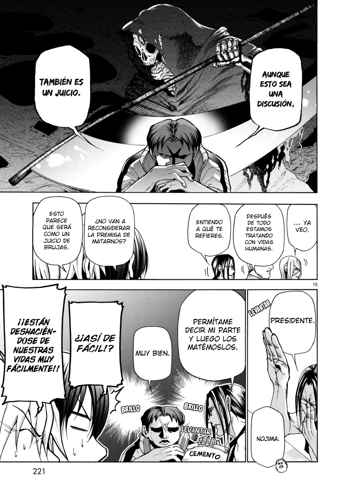 Grand Blue Capitulo 36.5: Grupo de Discusión página 16