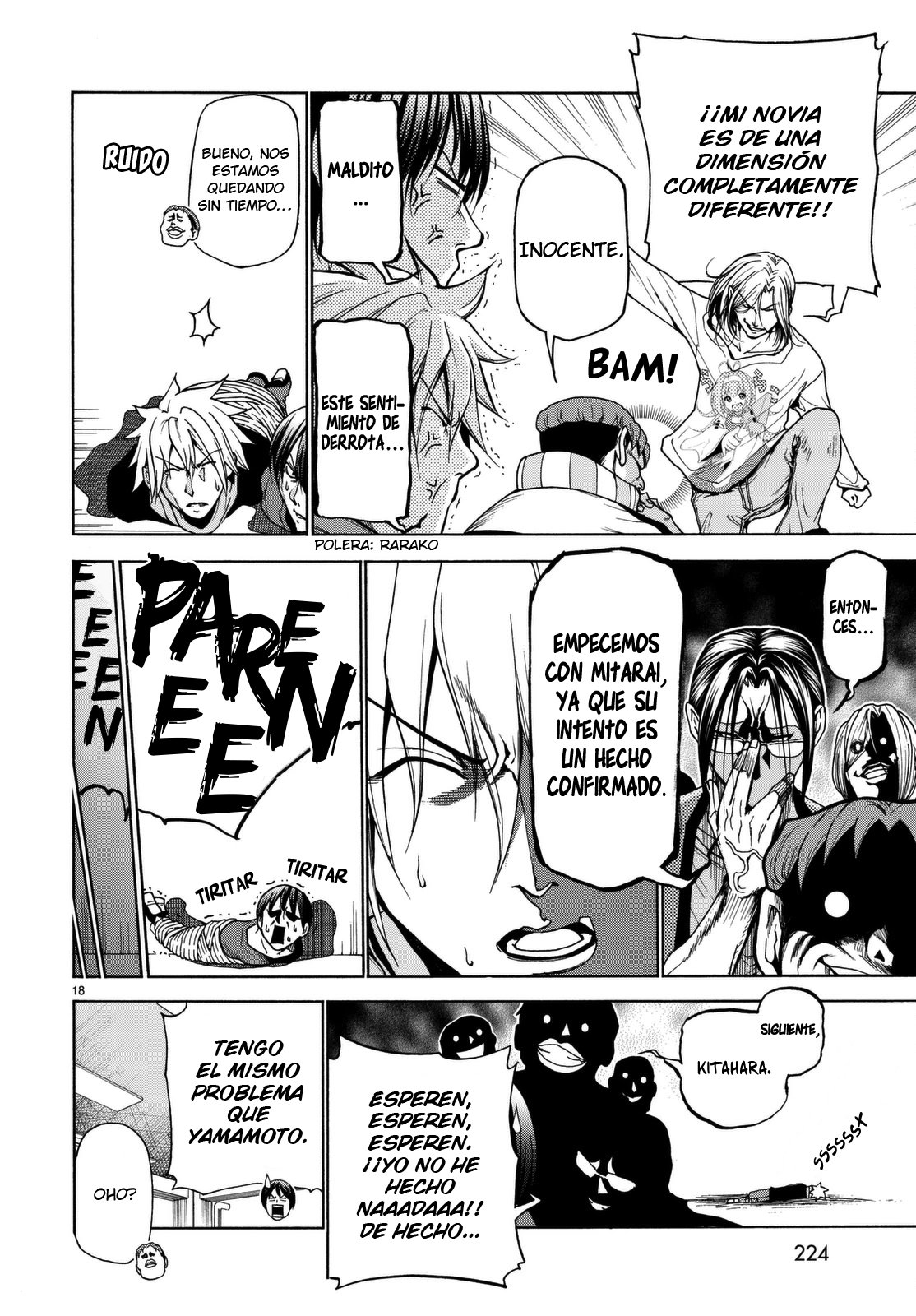 Grand Blue Capitulo 36.5: Grupo de Discusión página 19