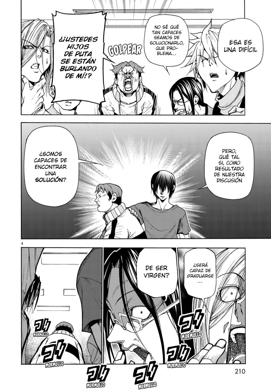 Grand Blue Capitulo 36.5: Grupo de Discusión página 5