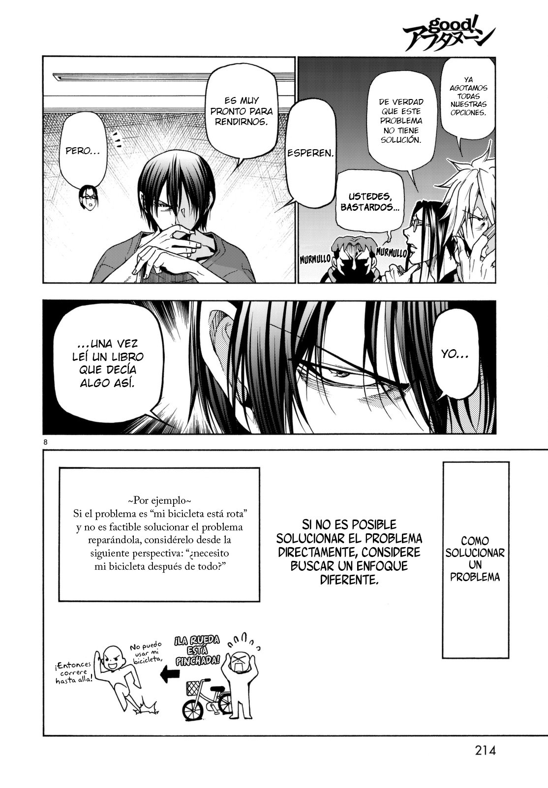 Grand Blue Capitulo 36.5: Grupo de Discusión página 9