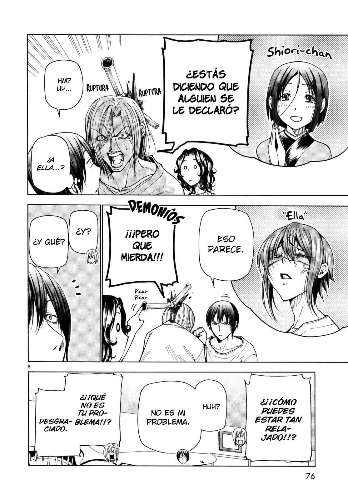 Grand Blue Capitulo 36: ¿Ese es quien te gusta? página 11