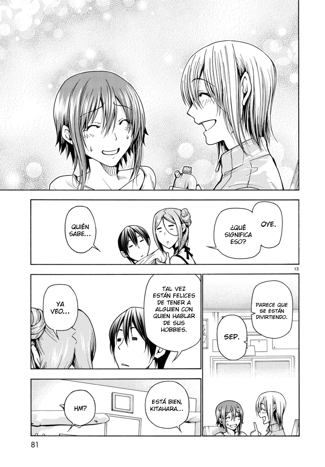 Grand Blue Capitulo 36: ¿Ese es quien te gusta? página 16