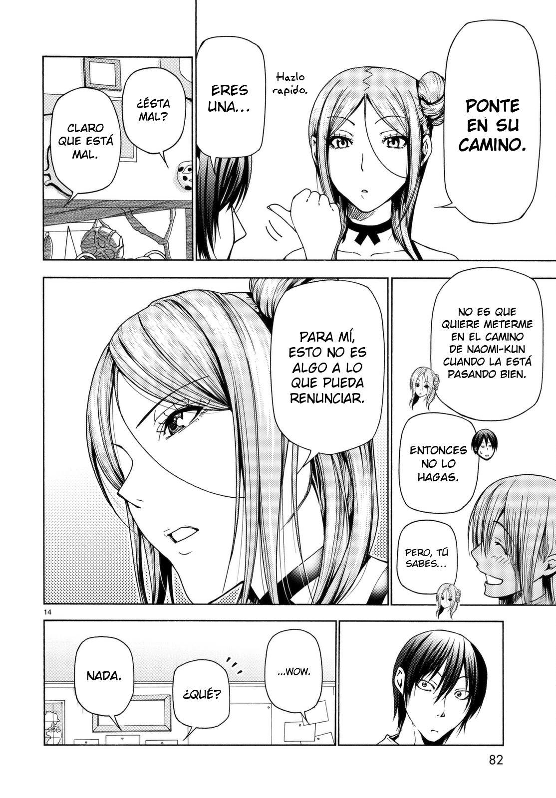 Grand Blue Capitulo 36: ¿Ese es quien te gusta? página 17