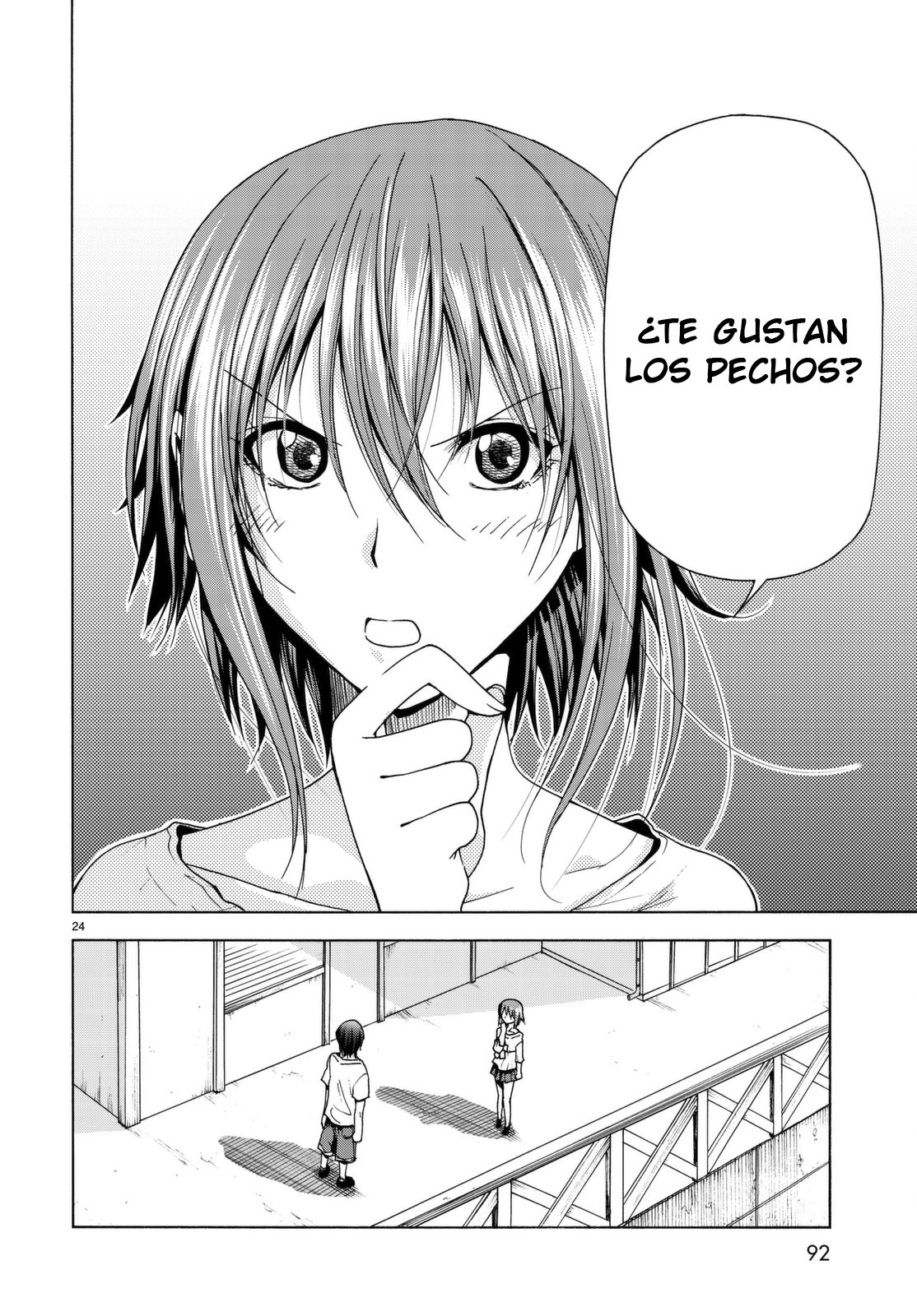 Grand Blue Capitulo 36: ¿Ese es quien te gusta? página 27