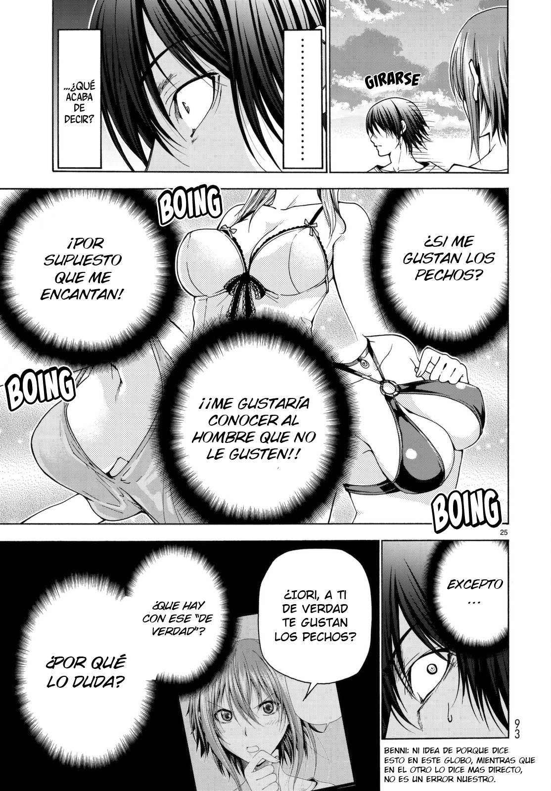 Grand Blue Capitulo 36: ¿Ese es quien te gusta? página 28