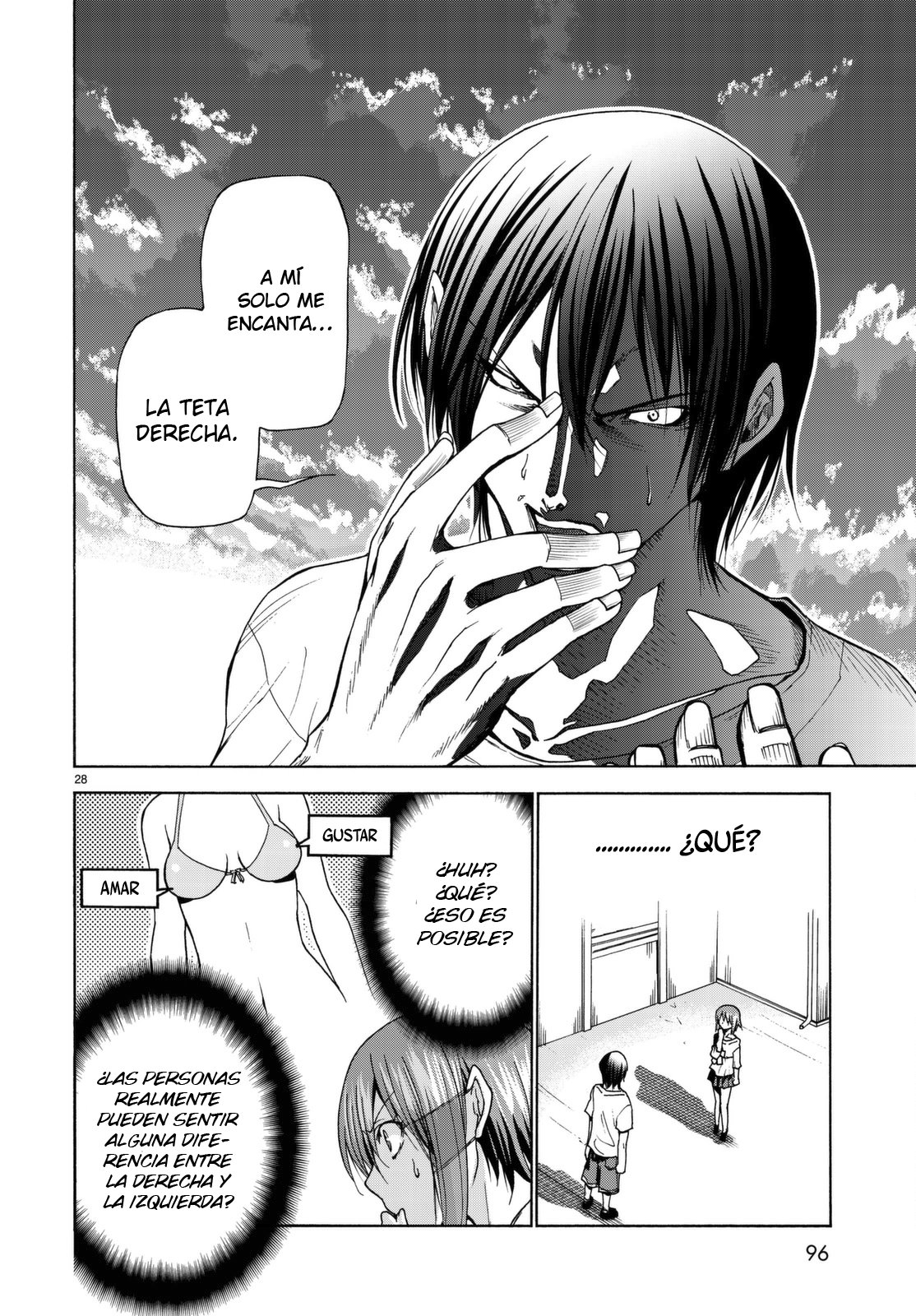 Grand Blue Capitulo 36: ¿Ese es quien te gusta? página 31