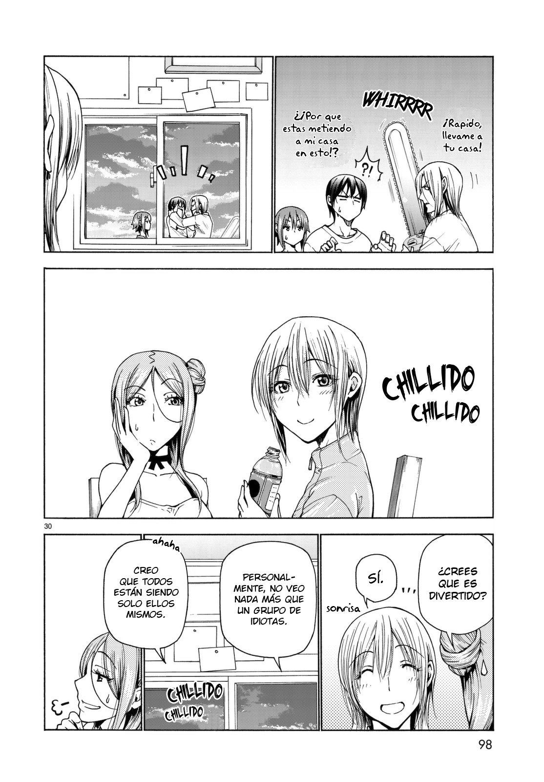 Grand Blue Capitulo 36: ¿Ese es quien te gusta? página 33