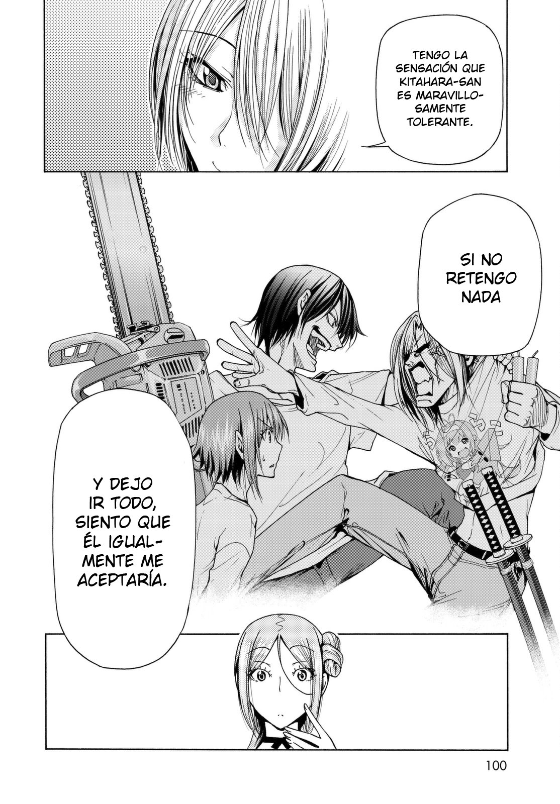 Grand Blue Capitulo 36: ¿Ese es quien te gusta? página 35