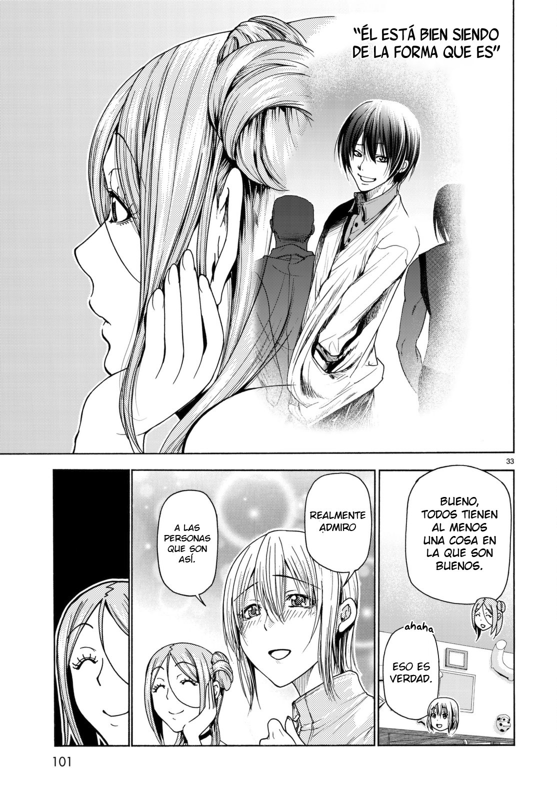 Grand Blue Capitulo 36: ¿Ese es quien te gusta? página 36