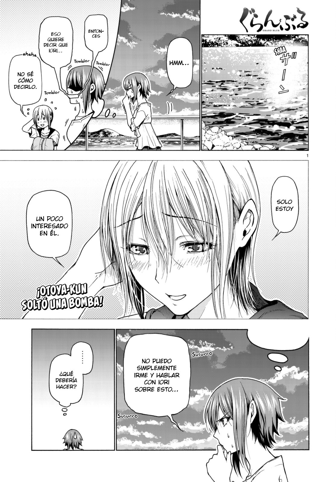 Grand Blue Capitulo 36: ¿Ese es quien te gusta? página 4