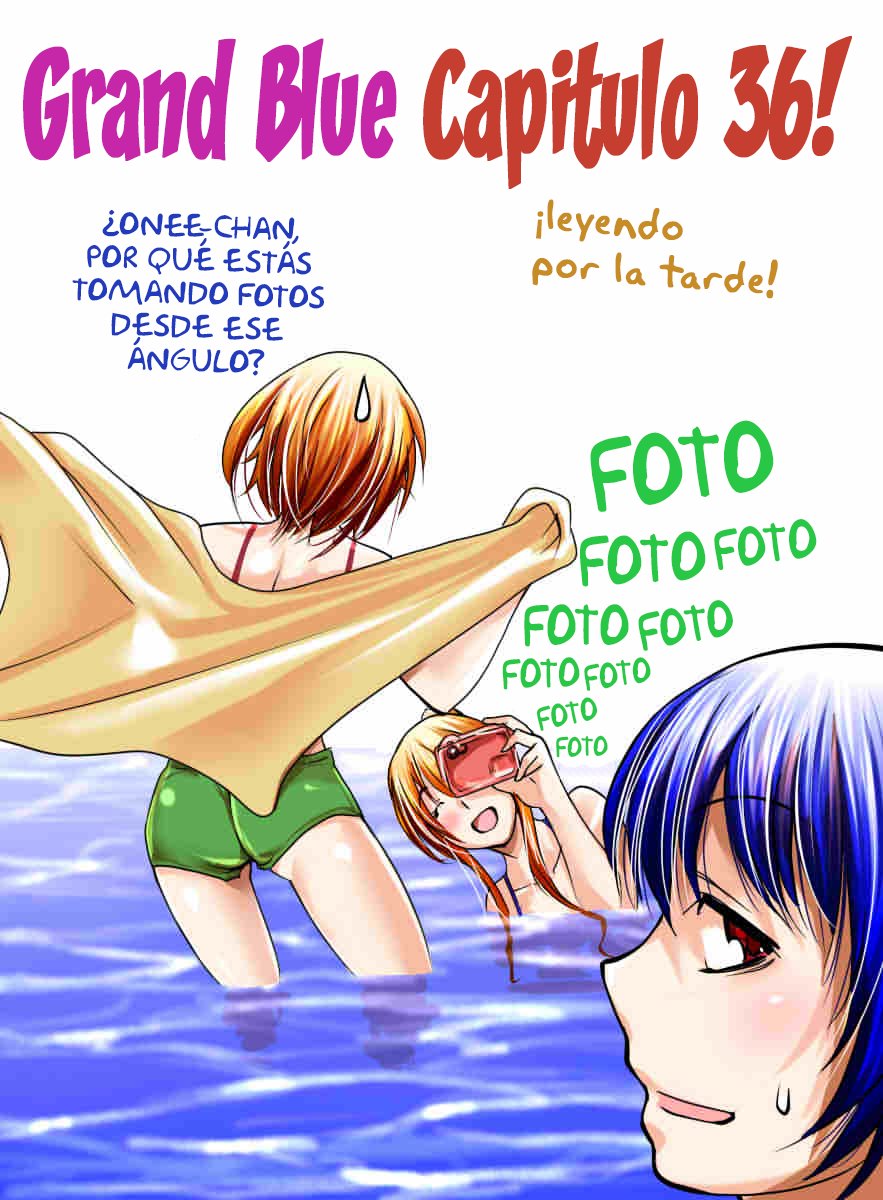 Grand Blue Capitulo 36: ¿Ese es quien te gusta? página 41