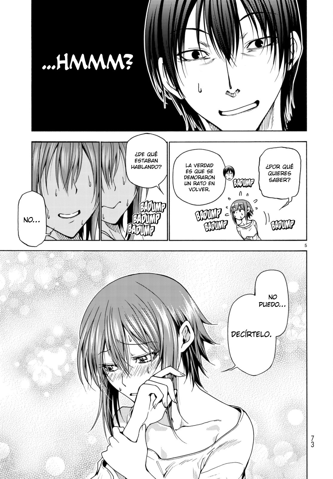 Grand Blue Capitulo 36: ¿Ese es quien te gusta? página 8